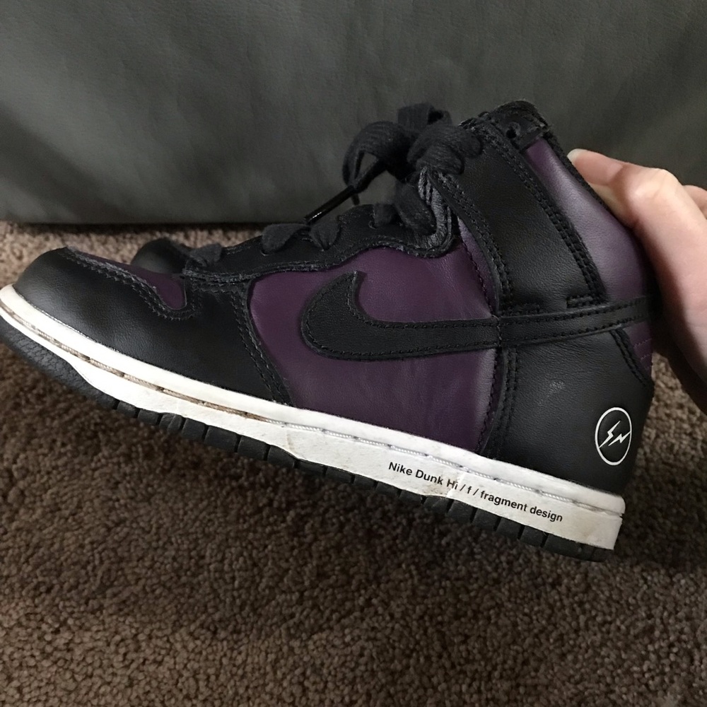 Nike dunk hi x fragment designs